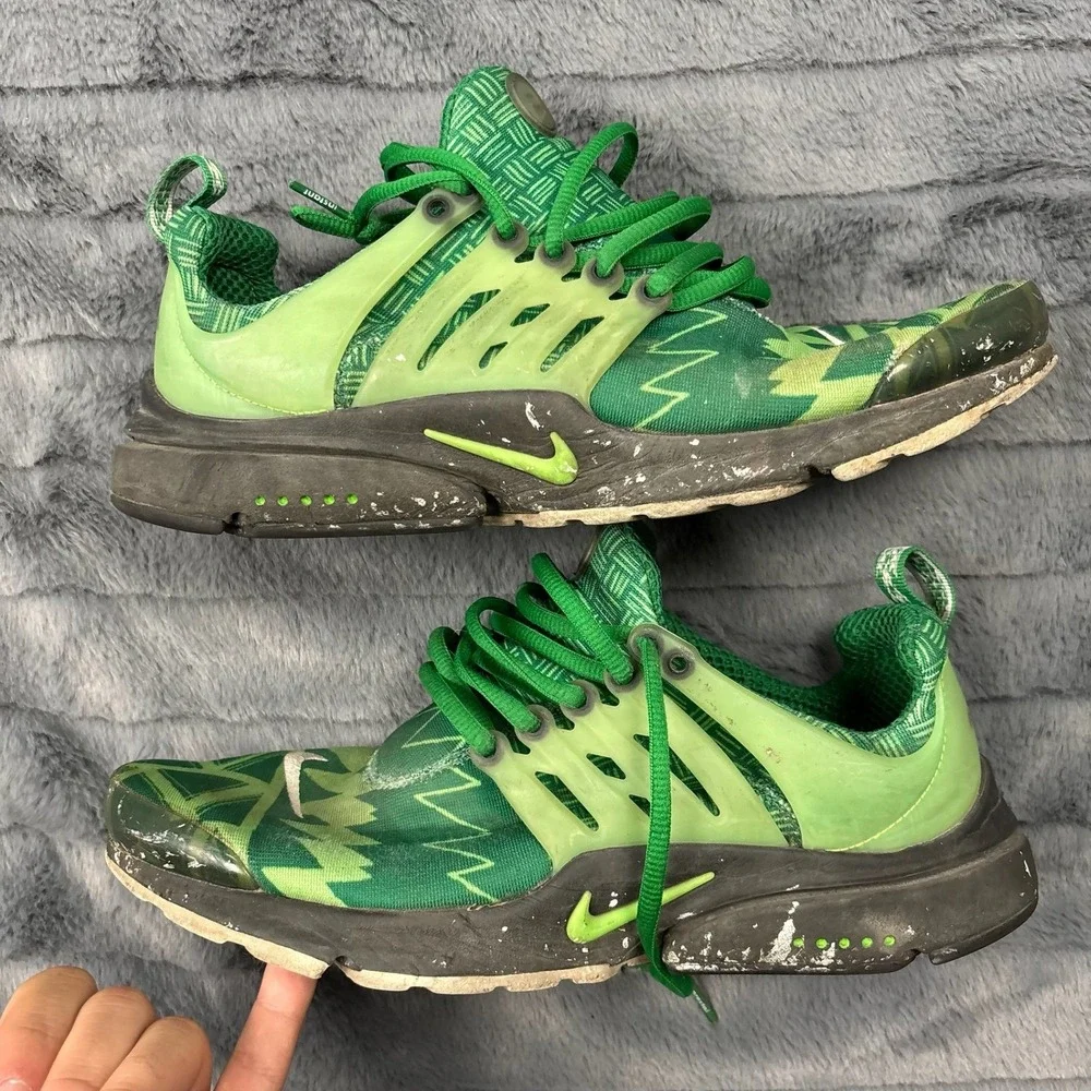Nike Air Presto Naija Pine Green Green Strike Mens Size M CJ1229-300 Sneaker